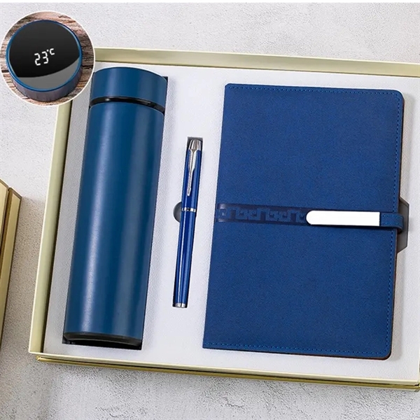 ExecuSet with 18 Oz Tumbler, A5 Leatherette Padfolio & Pen - ExecuSet with 18 Oz Tumbler, A5 Leatherette Padfolio & Pen - Image 7 of 8