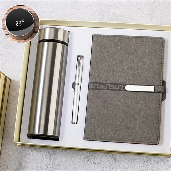 ExecuSet with 18 Oz Tumbler, A5 Leatherette Padfolio & Pen - ExecuSet with 18 Oz Tumbler, A5 Leatherette Padfolio & Pen - Image 5 of 8