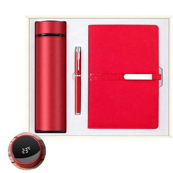 ExecuSet with 18 Oz Tumbler, A5 Leatherette Padfolio & Pen - ExecuSet with 18 Oz Tumbler, A5 Leatherette Padfolio & Pen - Image 4 of 8