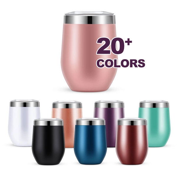 Sip & Chill Stainless Steel Stemless Wine Tumbler 12 oz - Sip & Chill Stainless Steel Stemless Wine Tumbler 12 oz - Image 1 of 2