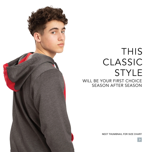 Youth Three-Season Fleece Full Zip Hoodie - Youth Three-Season Fleece Full Zip Hoodie - Image 14 of 15