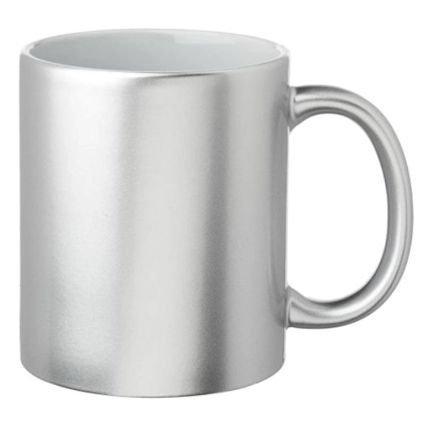 11 Oz. Metallic Color Exterior /W White Interior Custom Mugs - 11 Oz. Metallic Color Exterior /W White Interior Custom Mugs - Image 5 of 5