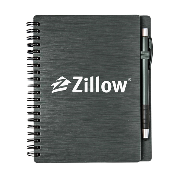 Mercury Notebook Set with Matching Stylus Pen - Mercury Notebook Set with Matching Stylus Pen - Image 1 of 12