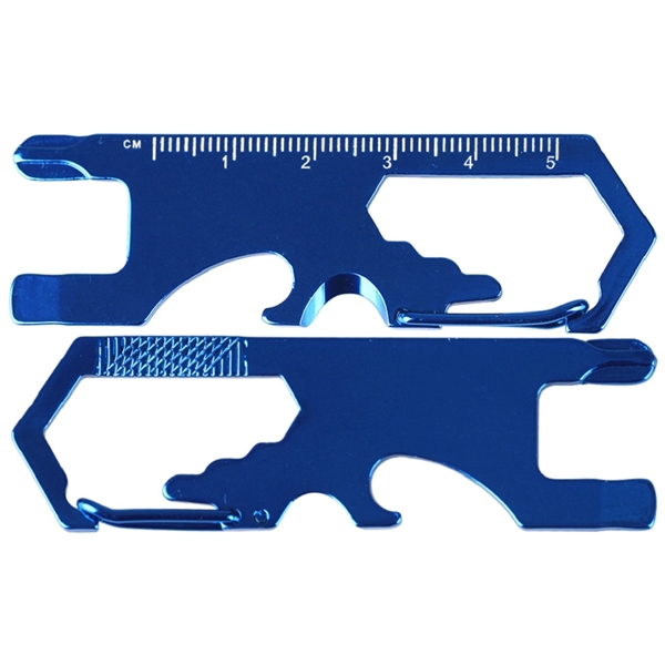 Multi-function Bottle Opener with Carabiner - Multi-function Bottle Opener with Carabiner - Image 1 of 5