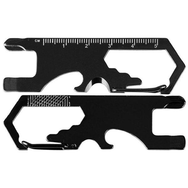 Multi-function Bottle Opener with Carabiner - Multi-function Bottle Opener with Carabiner - Image 3 of 5