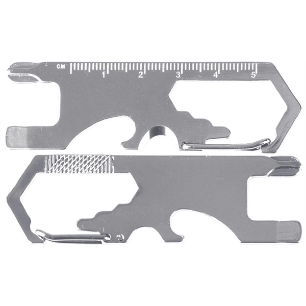 Multi-function Bottle Opener with Carabiner - Multi-function Bottle Opener with Carabiner - Image 5 of 5