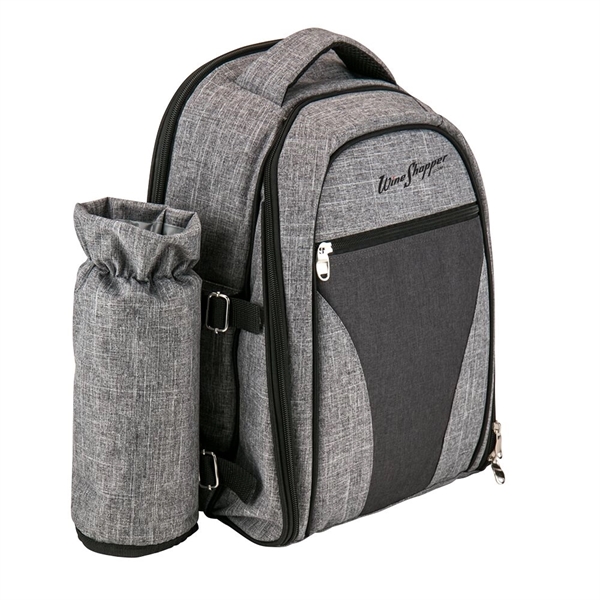 Custom Wine Picnic Backpack for Four