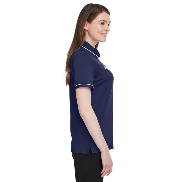 Under Armour Ladies' Tipped Teams Performance Polo - Under Armour Ladies' Tipped Teams Performance Polo - Image 13 of 47