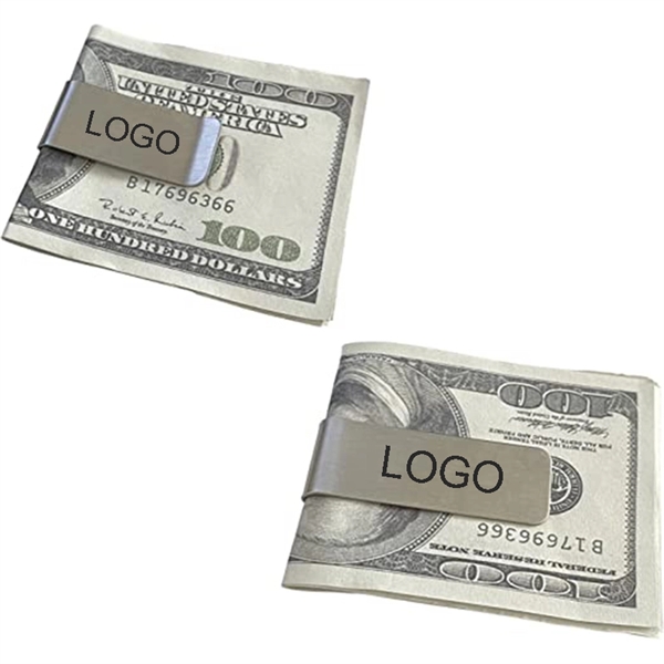 Stainless Steel Money Clips Card Holder Pocket Cash Wallet - Stainless Steel Money Clips Card Holder Pocket Cash Wallet - Image 0 of 3