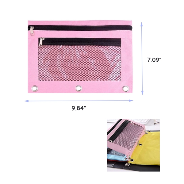 Oxford 3 Ring Binder Pencil Pouch - Oxford 3 Ring Binder Pencil Pouch - Image 2 of 2