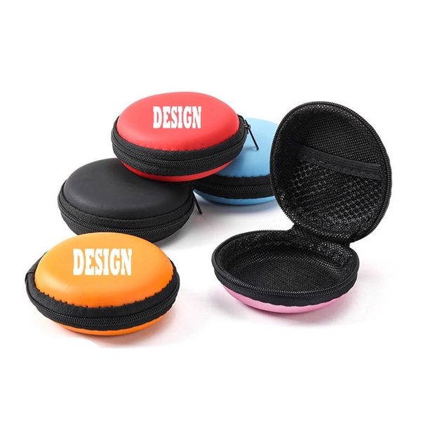 Round EVA Earphone Case - Round EVA Earphone Case - Image 0 of 1