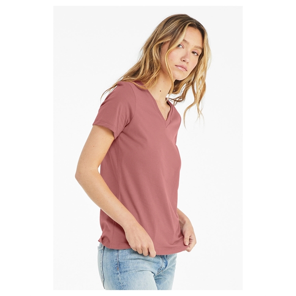 Bella + Canvas Ladies' Relaxed Jersey V-Neck T-Shirt - Bella + Canvas Ladies' Relaxed Jersey V-Neck T-Shirt - Image 174 of 220