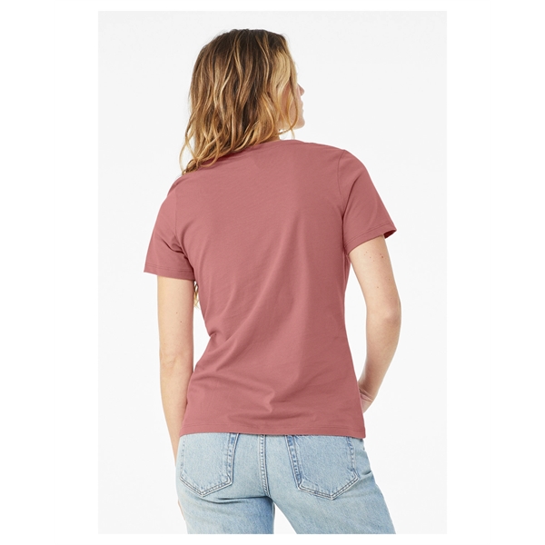 Bella + Canvas Ladies' Relaxed Jersey V-Neck T-Shirt - Bella + Canvas Ladies' Relaxed Jersey V-Neck T-Shirt - Image 175 of 220