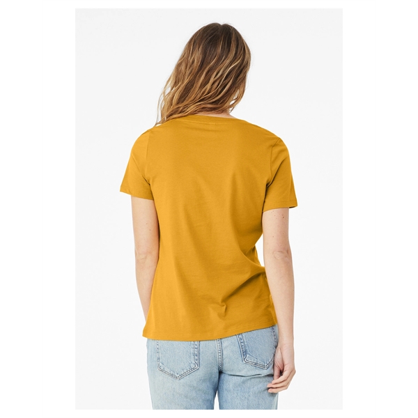 Bella + Canvas Ladies' Relaxed Jersey V-Neck T-Shirt - Bella + Canvas Ladies' Relaxed Jersey V-Neck T-Shirt - Image 177 of 218