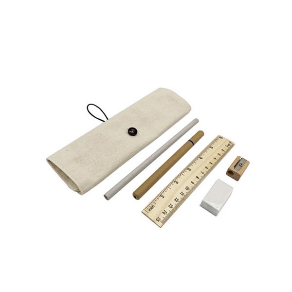 5 In 1 Stationery Knit With Easy Grip Loop And Holder - 5 In 1 Stationery Knit With Easy Grip Loop And Holder - Image 1 of 5