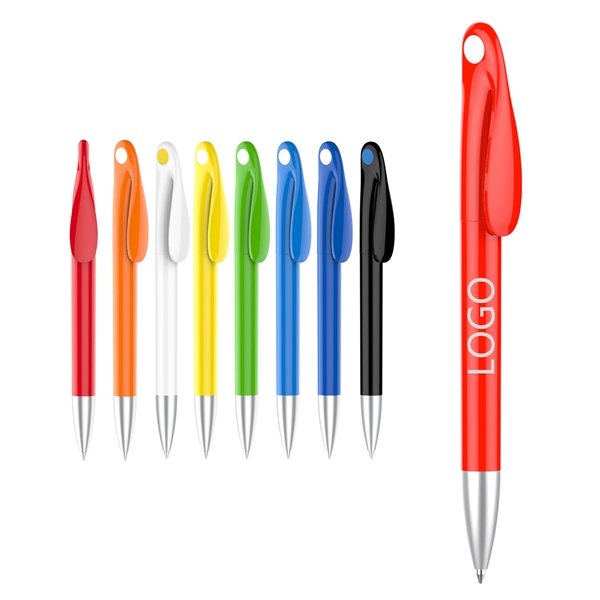 Retractable Writing Ballpoint Pen - Retractable Writing Ballpoint Pen - Image 0 of 3