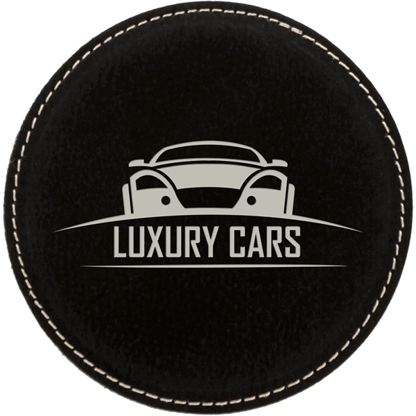 Laserable Leatherette Coaster - Laserable Leatherette Coaster - Image 6 of 27