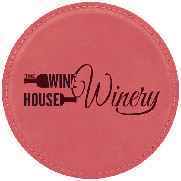 Laserable Leatherette Coaster - Laserable Leatherette Coaster - Image 7 of 27