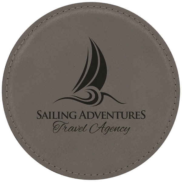 Laserable Leatherette Coaster - Laserable Leatherette Coaster - Image 9 of 27