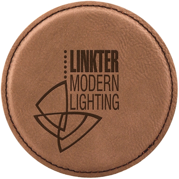 Laserable Leatherette Coaster - Laserable Leatherette Coaster - Image 12 of 27