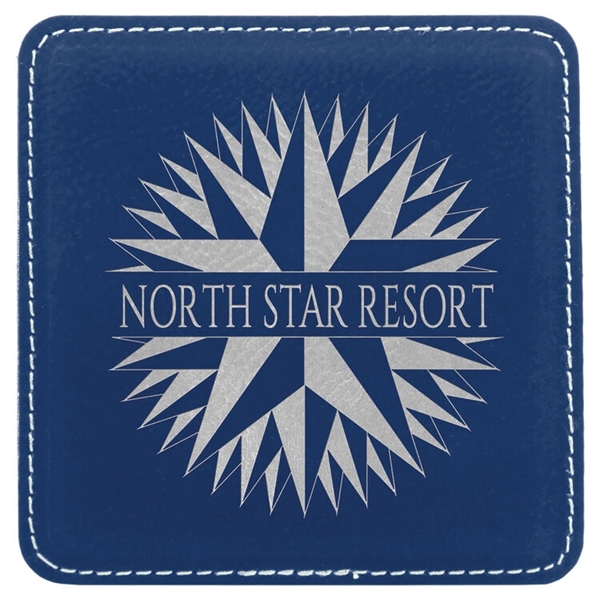 Laserable Leatherette Coaster - Laserable Leatherette Coaster - Image 17 of 27