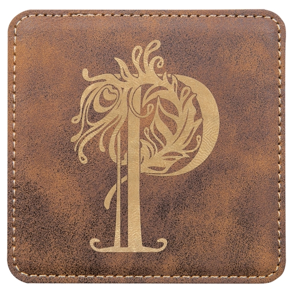 Laserable Leatherette Coaster - Laserable Leatherette Coaster - Image 18 of 27