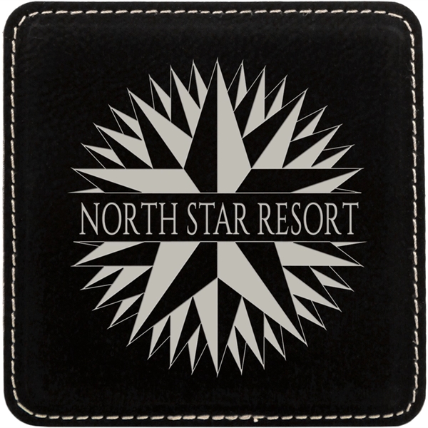 Laserable Leatherette Coaster - Laserable Leatherette Coaster - Image 20 of 27