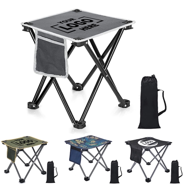 Custom Heavy Duty Outdoor Portable Folding Camping Stool - Custom Heavy Duty Outdoor Portable Folding Camping Stool - Image 0 of 6