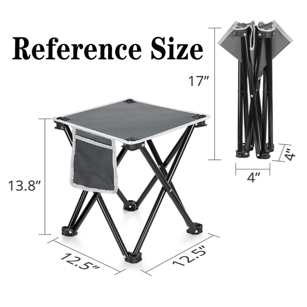Custom Heavy Duty Outdoor Portable Folding Camping Stool - Custom Heavy Duty Outdoor Portable Folding Camping Stool - Image 2 of 6
