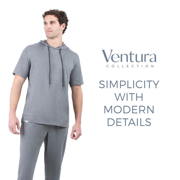 Youth Ventura Soft Knit Short Sleeve Hoodie - Youth Ventura Soft Knit Short Sleeve Hoodie - Image 10 of 10