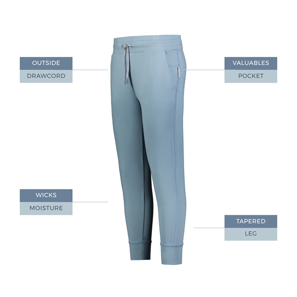 Ladies Ventura Soft Knit Jogger - Ladies Ventura Soft Knit Jogger - Image 6 of 8