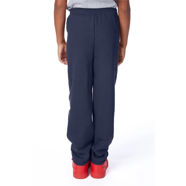 Hanes Youth Fleece Pant - Hanes Youth Fleece Pant - Image 6 of 15