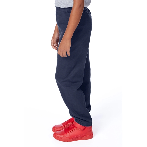 Hanes Youth Fleece Pant - Hanes Youth Fleece Pant - Image 7 of 15