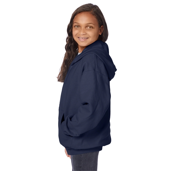 Hanes Youth EcoSmart® Full-Zip Hooded Sweatshirt - Hanes Youth EcoSmart® Full-Zip Hooded Sweatshirt - Image 51 of 55