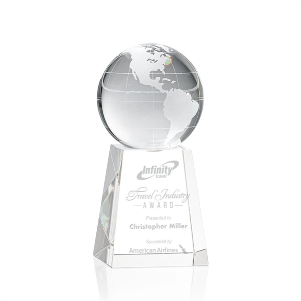 Globe Award on Tall Base - Globe Award on Tall Base - Image 3 of 15