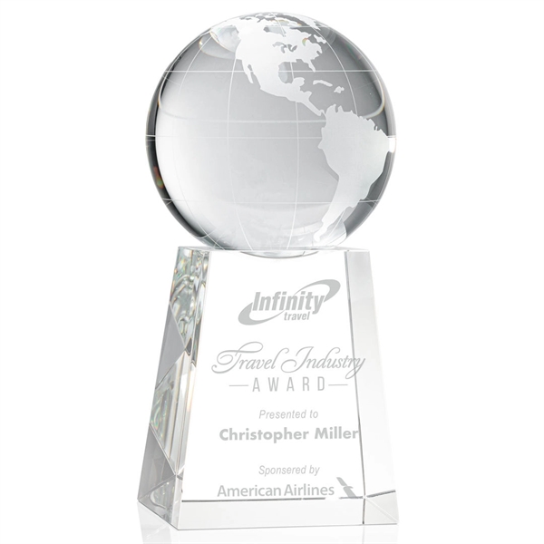 Globe Award on Tall Base - Globe Award on Tall Base - Image 14 of 15