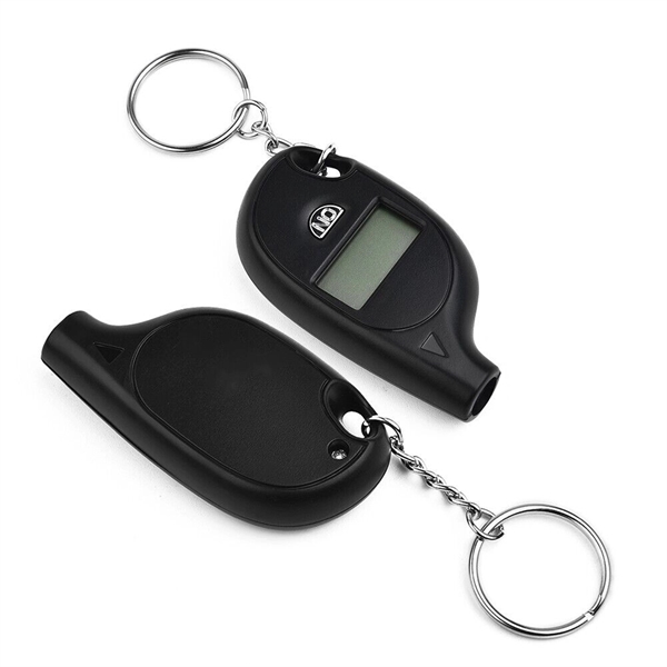 Mini Tire Pressure Gauge Digital Lcd Display With Keychain - Mini Tire Pressure Gauge Digital Lcd Display With Keychain - Image 1 of 1