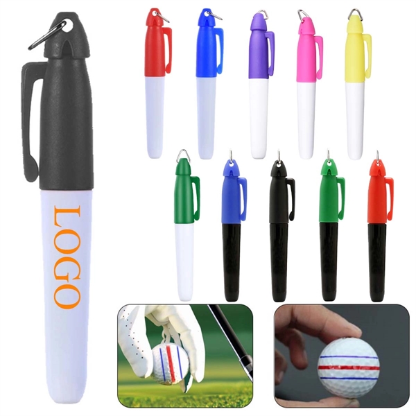 Mini Golf Ball Marker Line Drawing Pens - Mini Golf Ball Marker Line Drawing Pens - Image 0 of 1