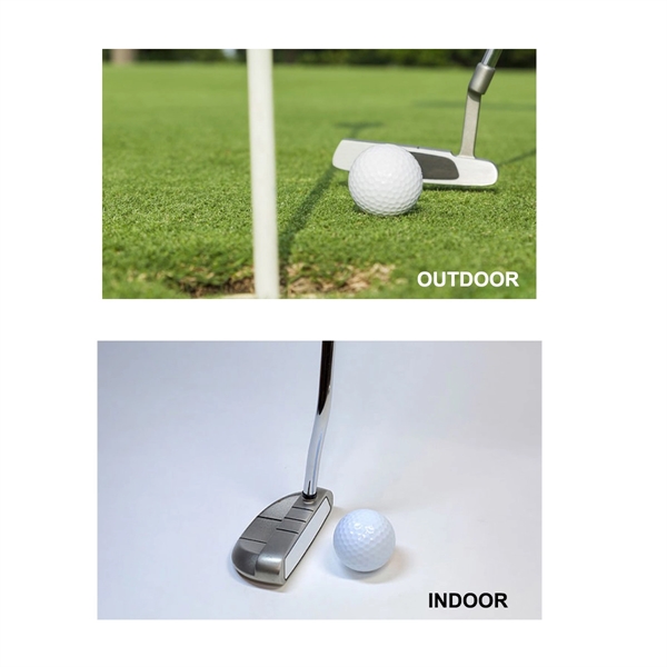 Three Pcs Practice Golf Ball Set w/ Clear Tube - Three Pcs Practice Golf Ball Set w/ Clear Tube - Image 2 of 2