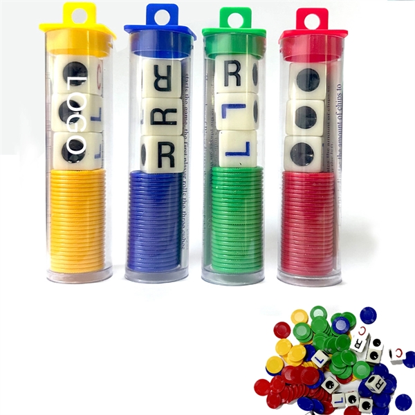 Left Center Right LCR Dice Game Interactive Toy - Left Center Right LCR Dice Game Interactive Toy - Image 0 of 5