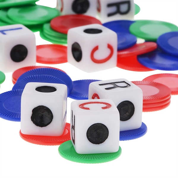 Left Center Right LCR Dice Game Interactive Toy - Left Center Right LCR Dice Game Interactive Toy - Image 3 of 5