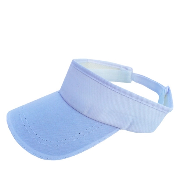 Sports Visor Adjustable UV Protection Sun Hat Cap - Sports Visor Adjustable UV Protection Sun Hat Cap - Image 1 of 4