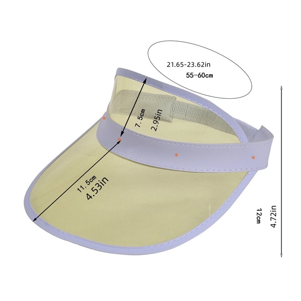 PVC Sun Visor - PVC Sun Visor - Image 3 of 3