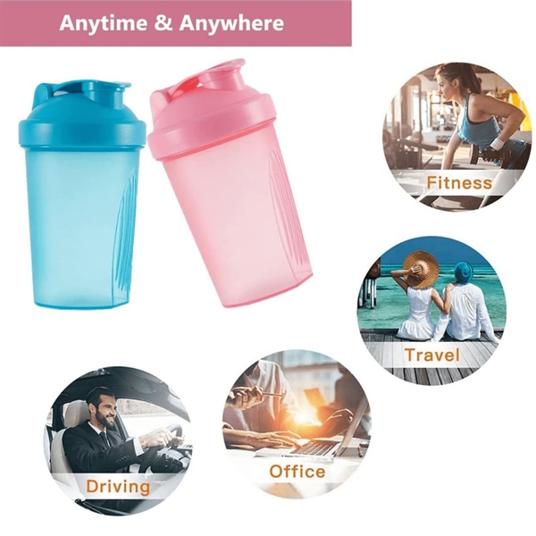 12OZ Protein Powder Shaker Bottle - 12OZ Protein Powder Shaker Bottle - Image 3 of 3