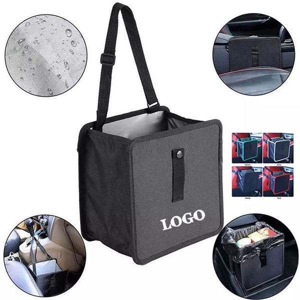 Portable Car Auto Trash Litter Bin Storage Bag