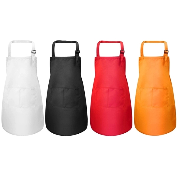 Kids Apron Chef Kitchen Cooking Baking Painting Boys Girls - Kids Apron Chef Kitchen Cooking Baking Painting Boys Girls - Image 1 of 3