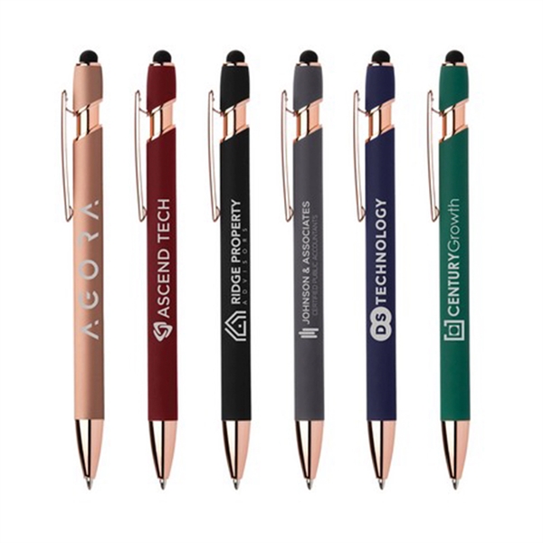 Ellipse Softy Rose Gold Classic w/ Stylus - Silver Laser - Ellipse Softy Rose Gold Classic w/ Stylus - Silver Laser - Image 0 of 4