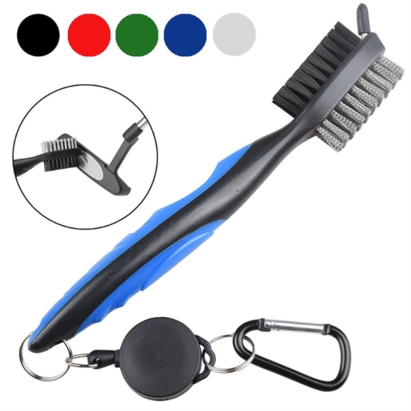 Golf Club Brush Groove Cleaning Tool - Golf Club Brush Groove Cleaning Tool - Image 0 of 7