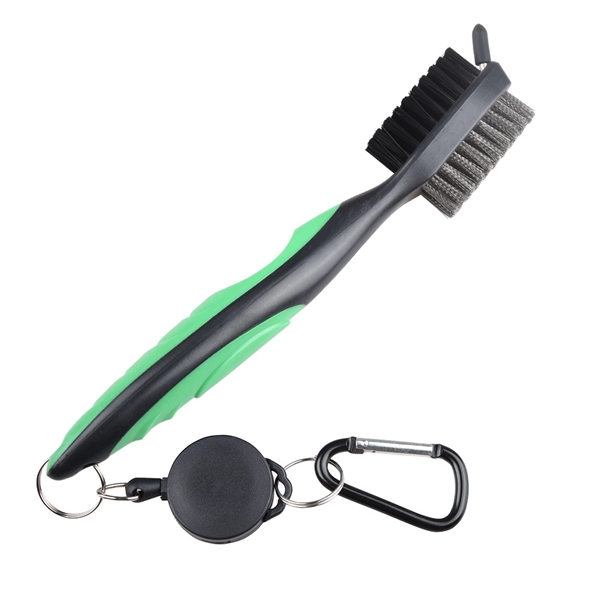 Golf Club Brush Groove Cleaning Tool - Golf Club Brush Groove Cleaning Tool - Image 4 of 7