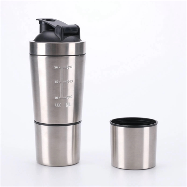 24oz Fitness Vacuum Shaker Cup - 24oz Fitness Vacuum Shaker Cup - Image 6 of 7